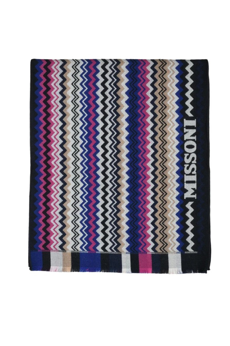 Missoni Black Wool Scarf
