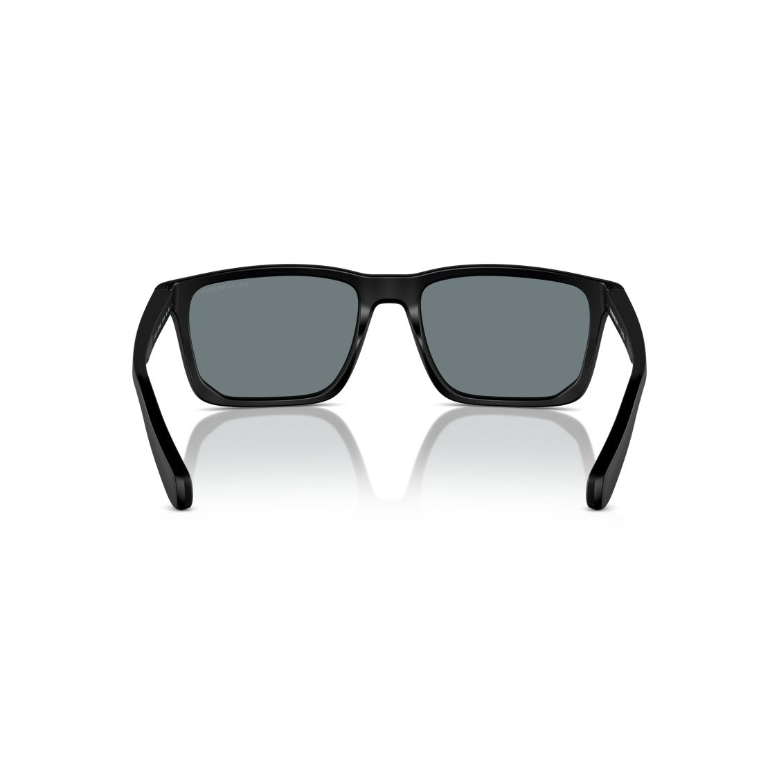 Emporio Armani 0Ea4219 Rectangular Matte Black Sunglasses With Durable Arms