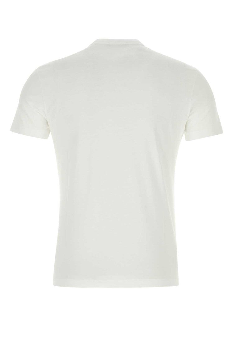 Versace White Cotton T-Shirt