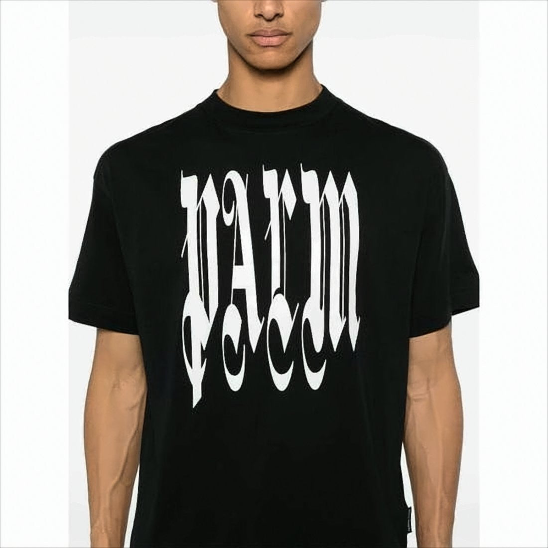 Palm Angels Relaxed Fit Graphic Print  T-Shirt