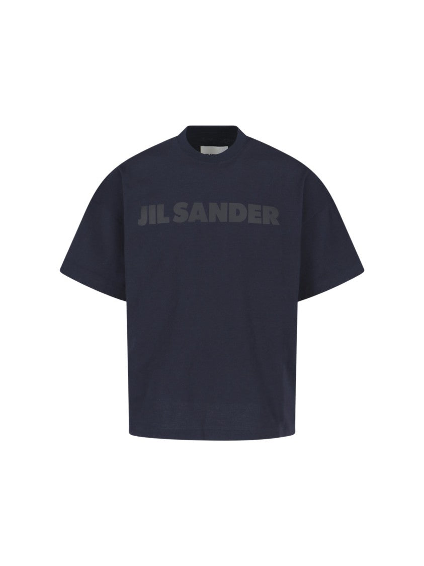 Jil Sander Logo T-Shirt – Blue