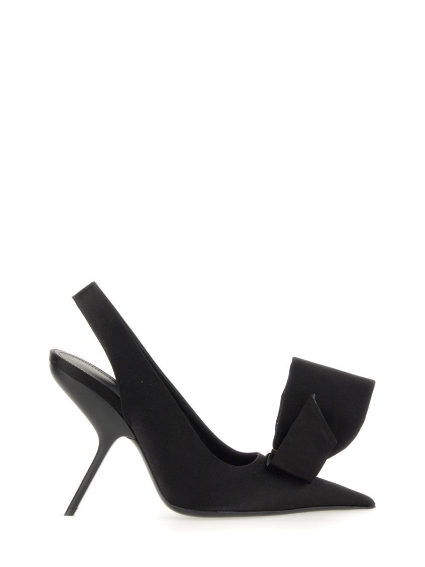 Ferragamo Asymmetrical Bow Sandal