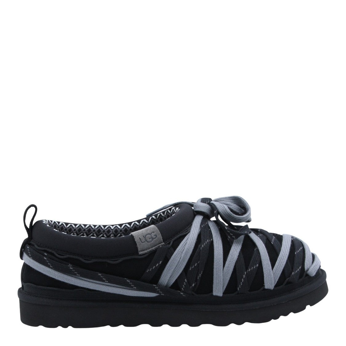 Ugg Crisscross Lace Black Flat Sneakers