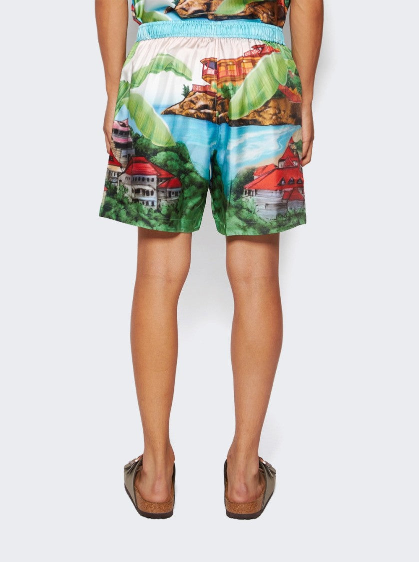 Amiri Eden Rock Silk Short