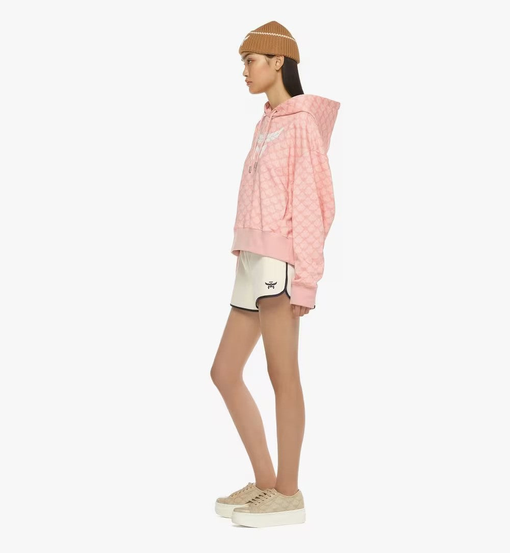 Mcm Oversized Organic Cotton Hooded Sweatshirt