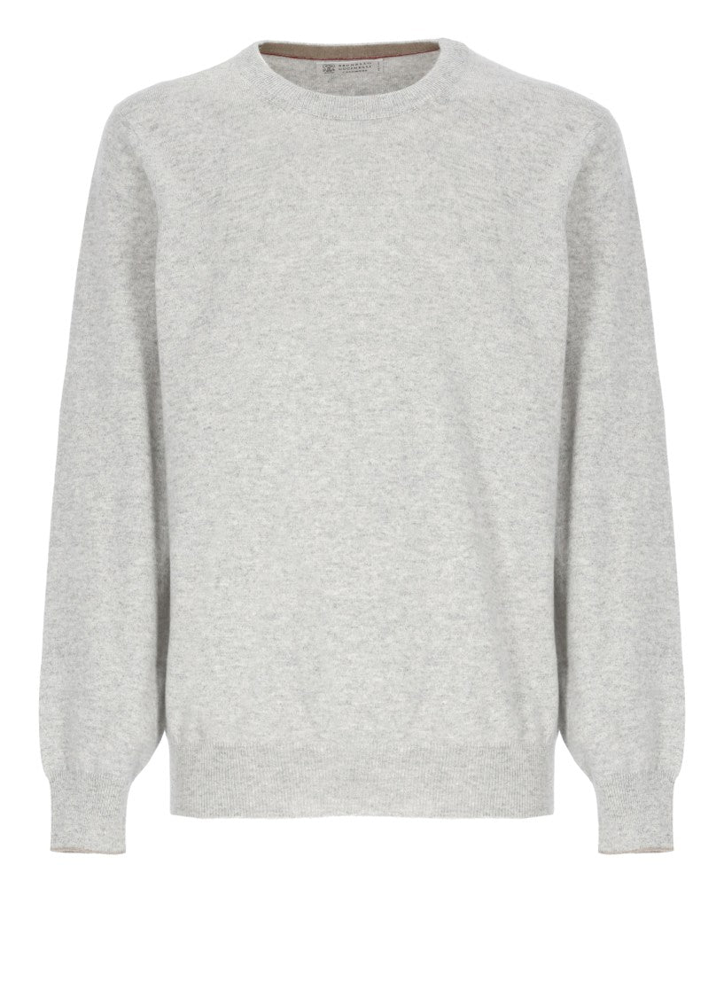 Brunello Cucinelli Crew Neck Cashmere Sweater