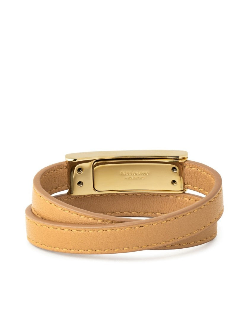 Ferragamo Hug Gancini Logo Bracelet