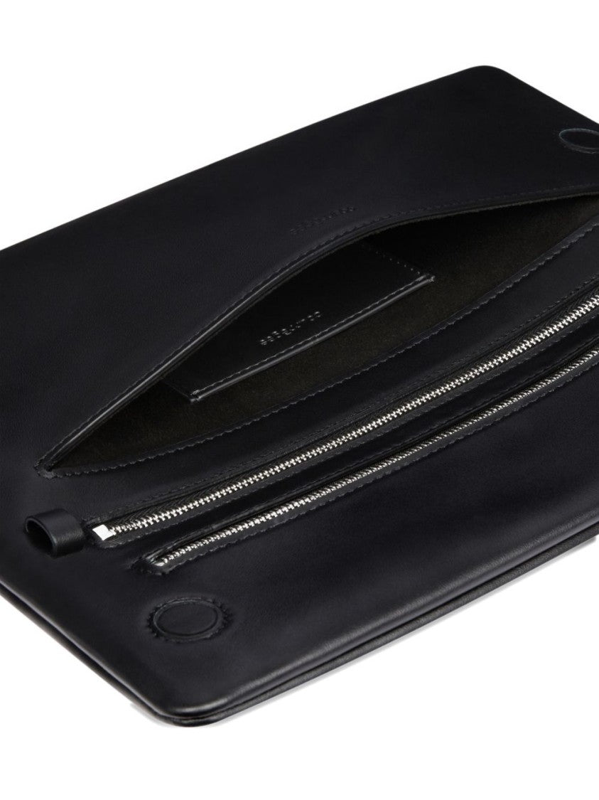 Courrèges Elongated Rectangular Leather Bag