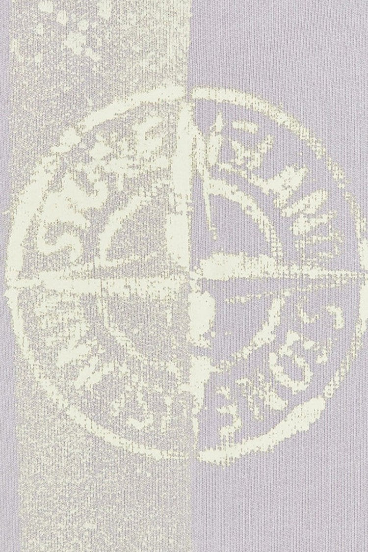 Stone Island Striped Five Logo Sweatshirt