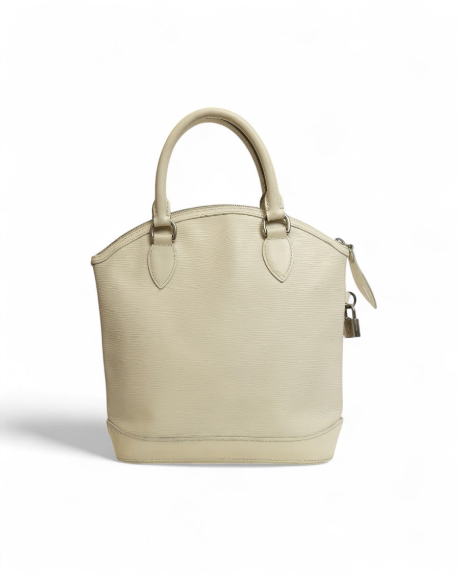 Louis Vuitton Lockit Mm Epi Bianca