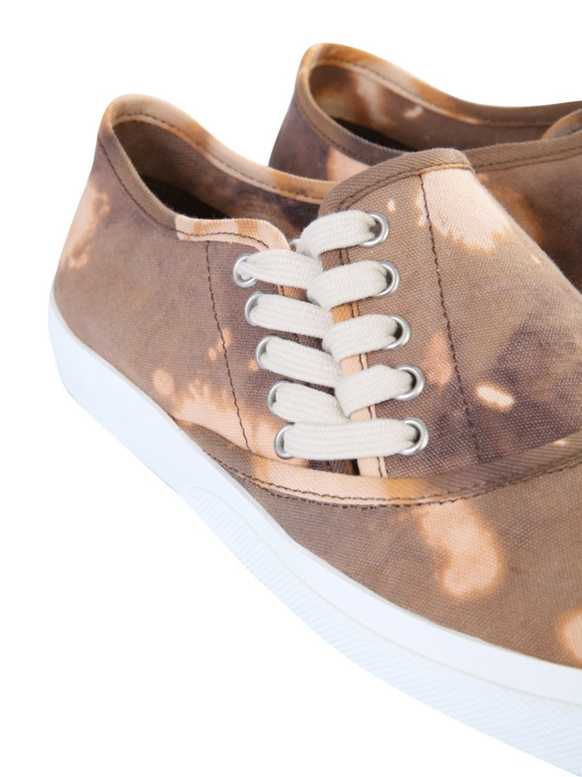 Maison Margiela Asymmetrical Tie-Dye Sneakers