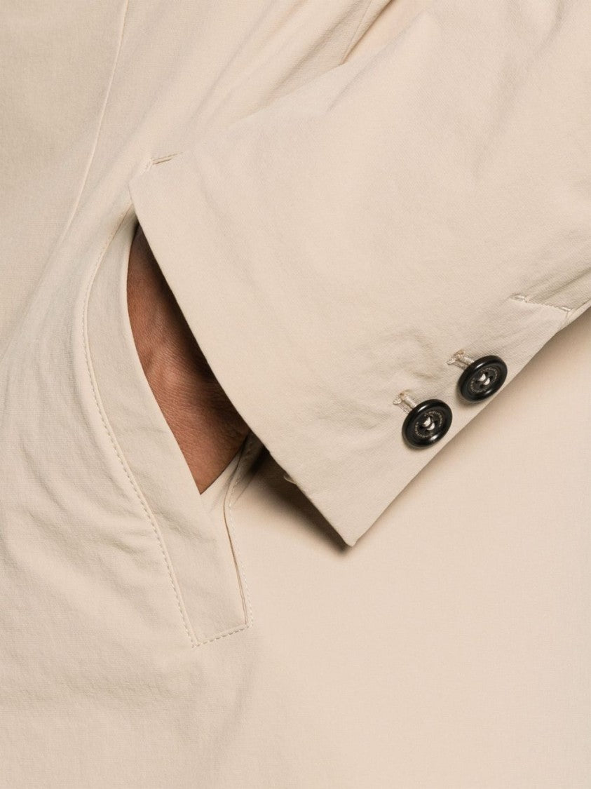 Peuterey Light Beige Jacket With Functional Pockets