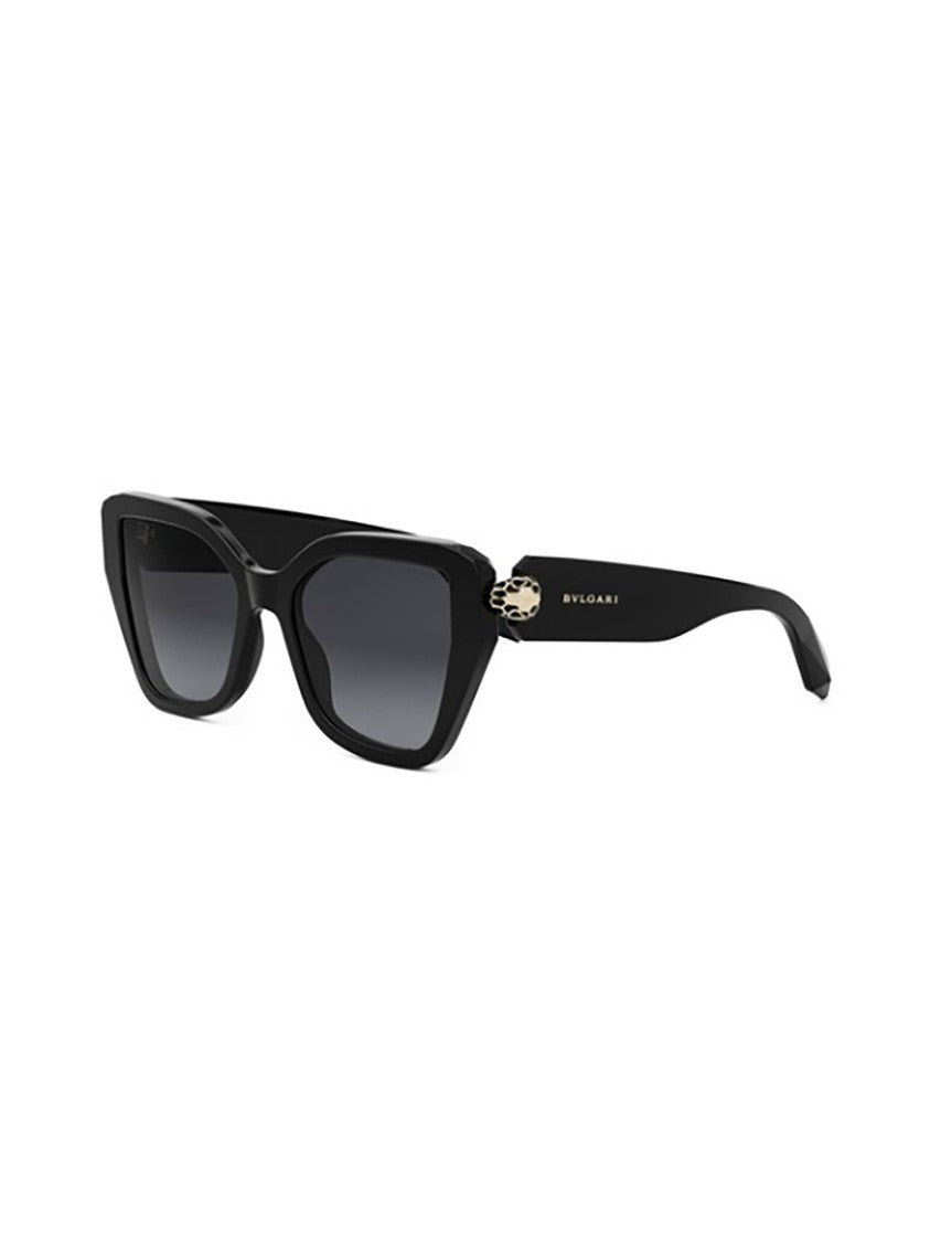 Bulgari Bv40033i Bold Angular Frame Sunglasses