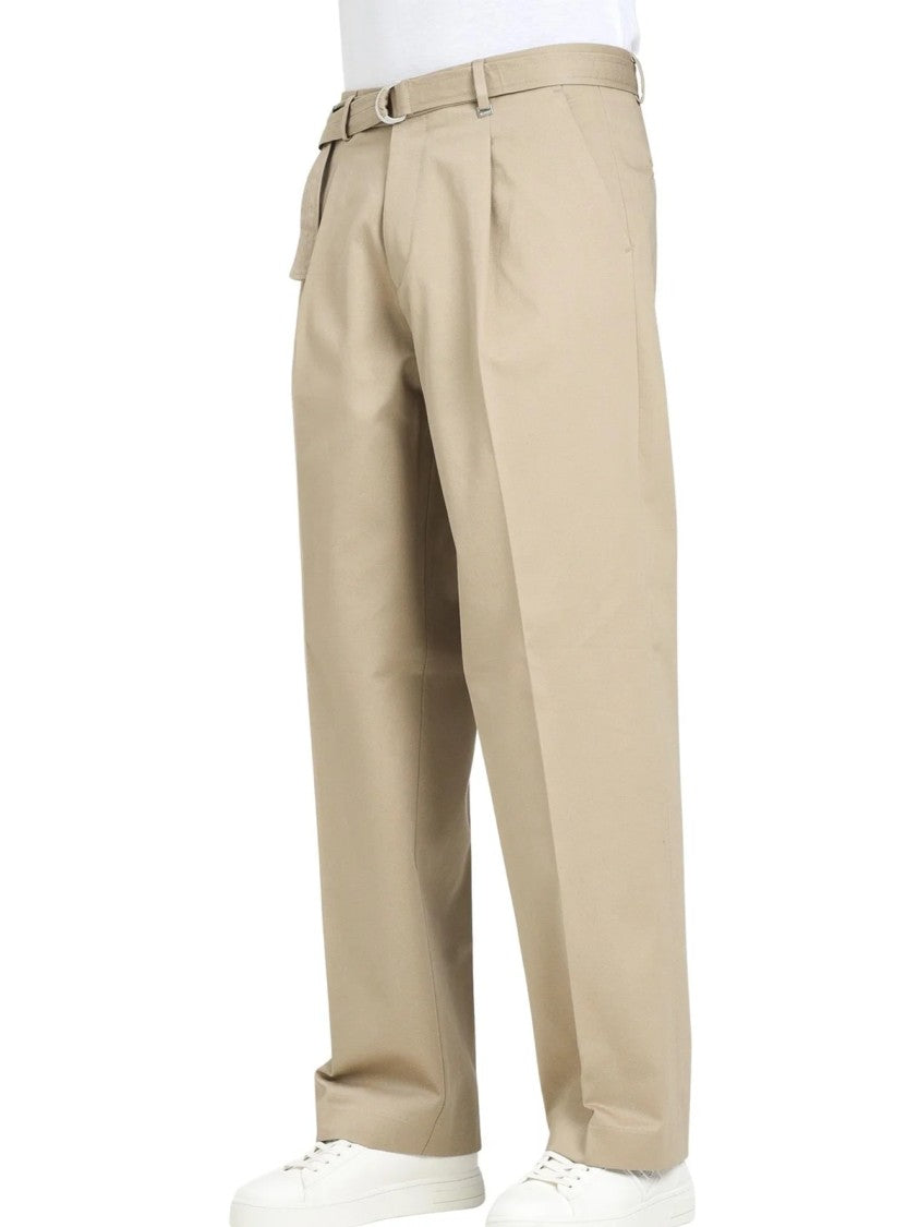 I M Brian Beige Cotton Chino Pants