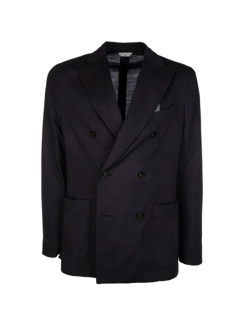 Boglioli Tailored Wide Lapels Double-Breasted Jacket