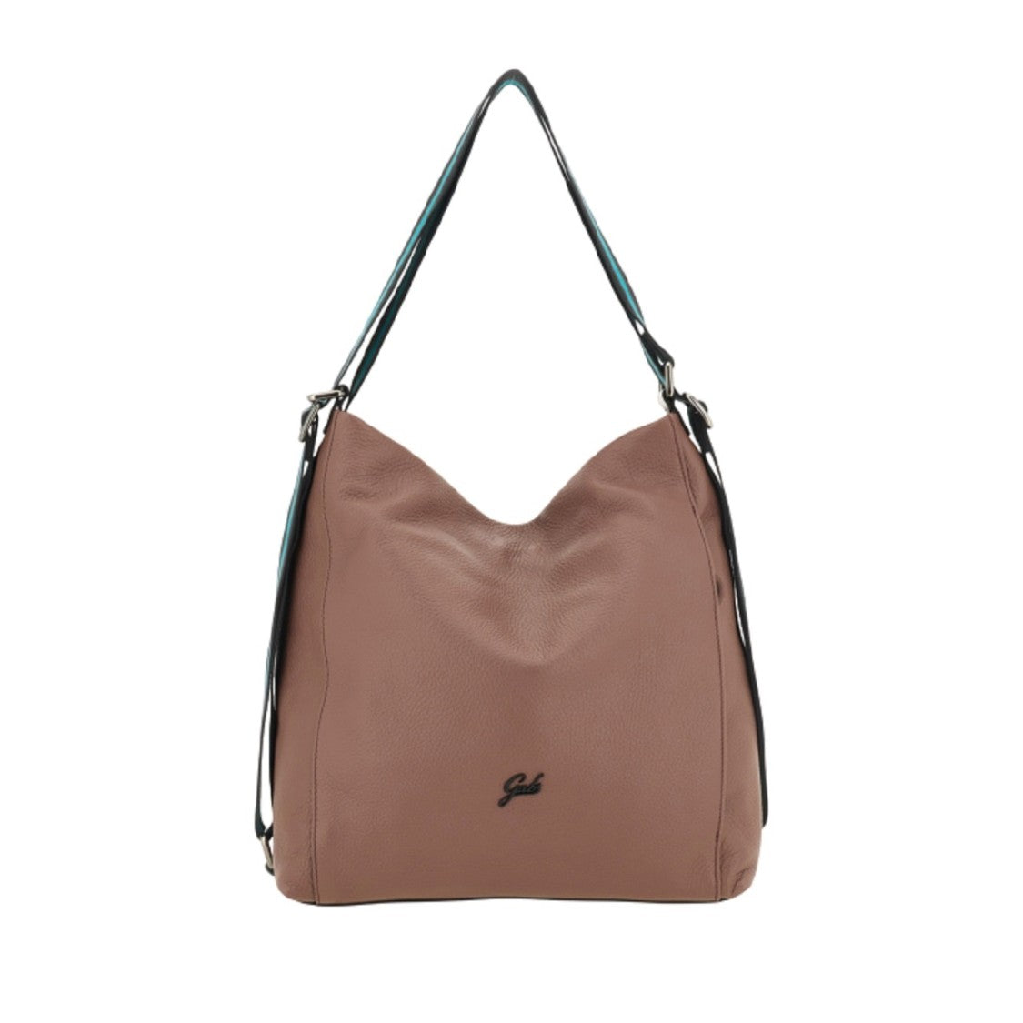 Gabs Soft Leather Shoulder Bag Turquoise Accents