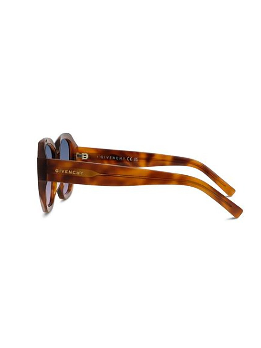 Givenchy Tortoiseshell Gv40075i Rectangular Acetate Sunglasses