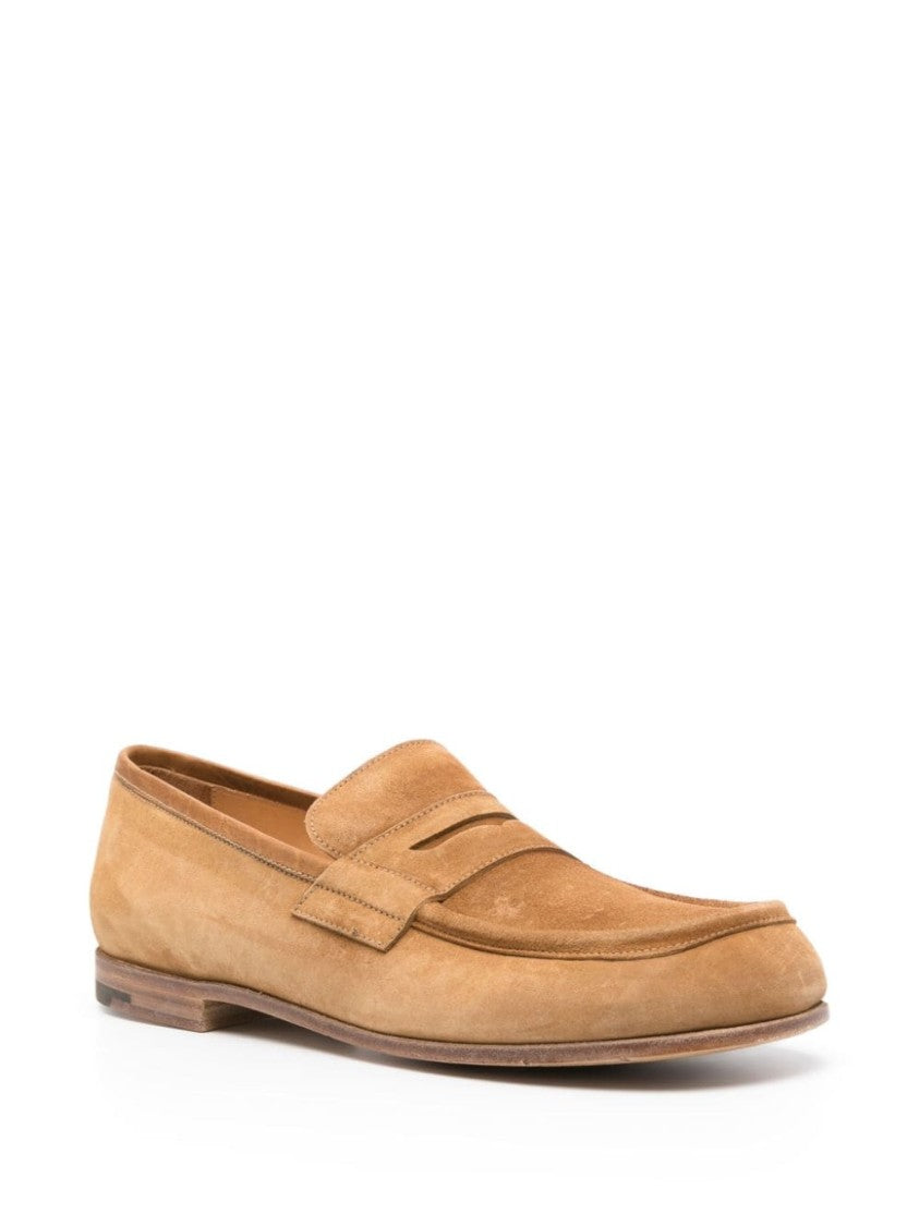 Premiata Calf Suede Flat Shoes