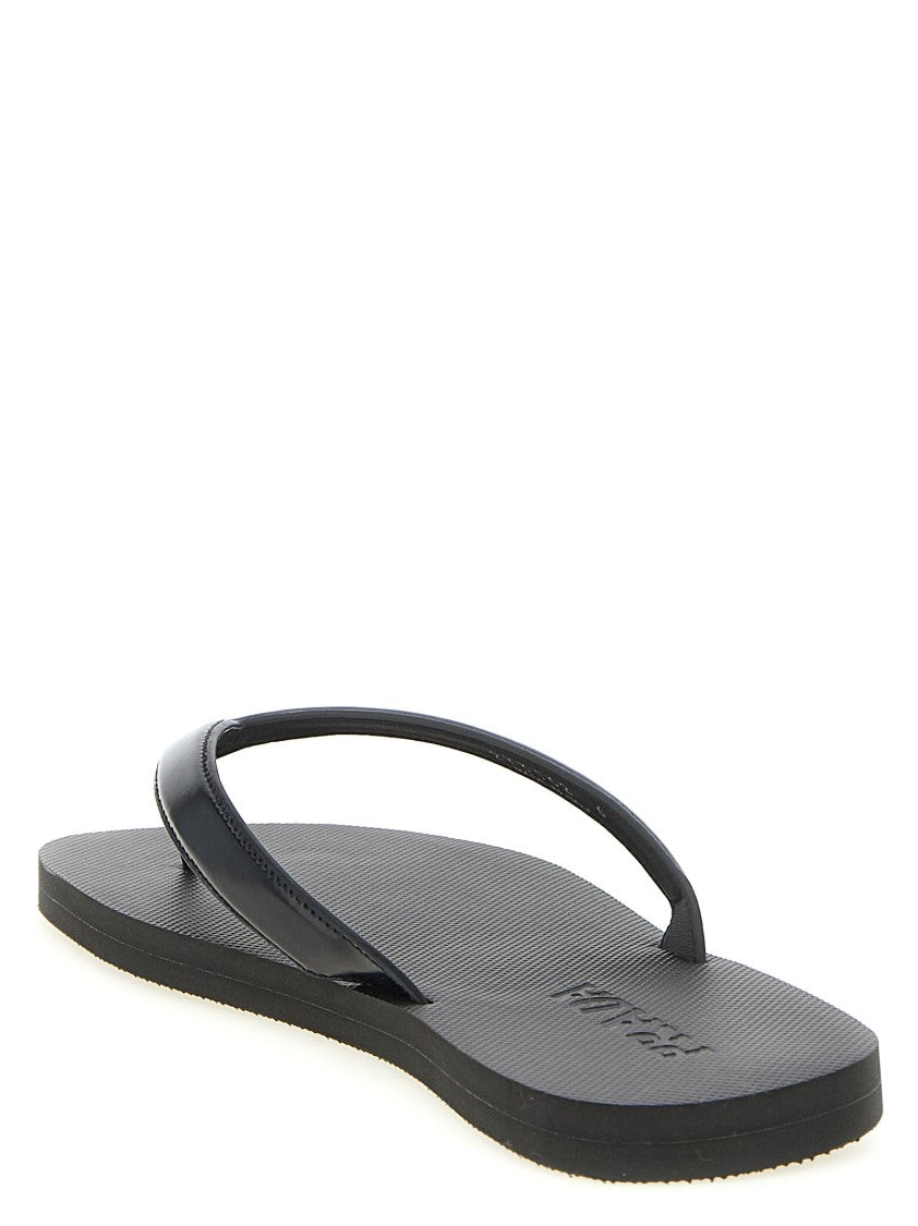 Prada Leather Thong Sandals