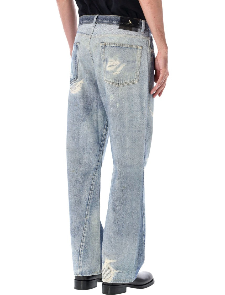 Our Legacy Relaxed-Fit Denim Jeans With Vintage Aesthetic