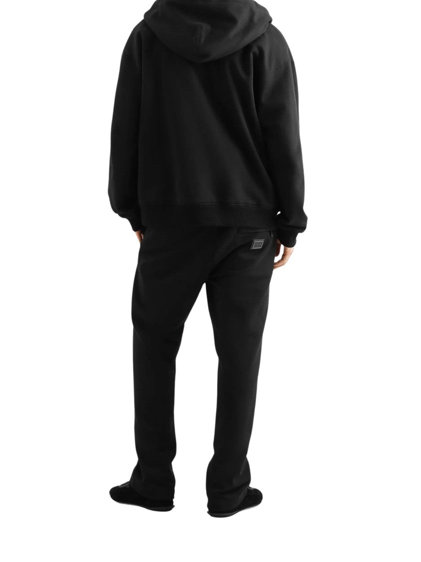 Dolce & Gabbana Logo Plate Cotton Hoodie