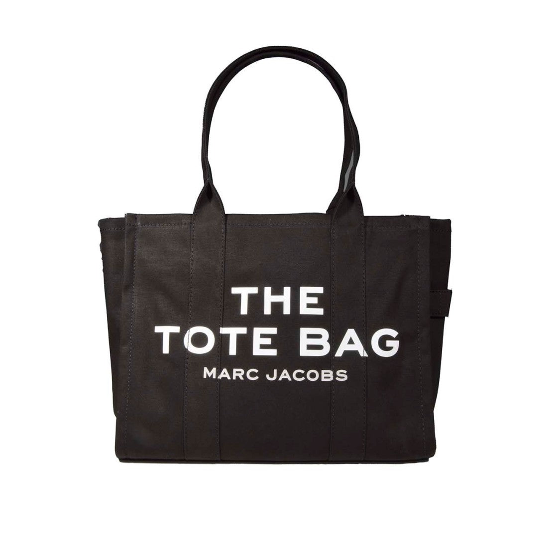 Marc Jacobs Large Black Canvas Tote Bag