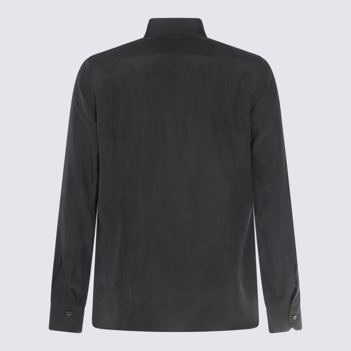 Canali Long-Sleeved Shirt With Concealed Button Placket