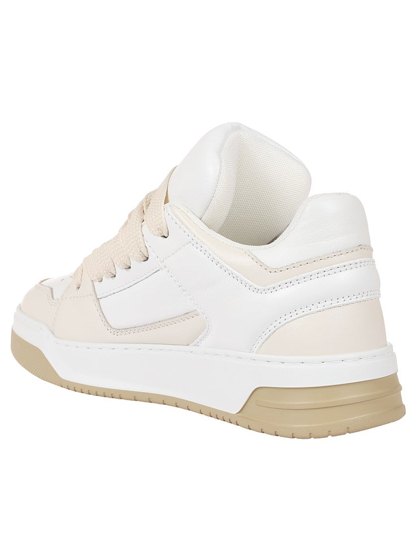 Hogan H667 Textured Leather Sneakers
