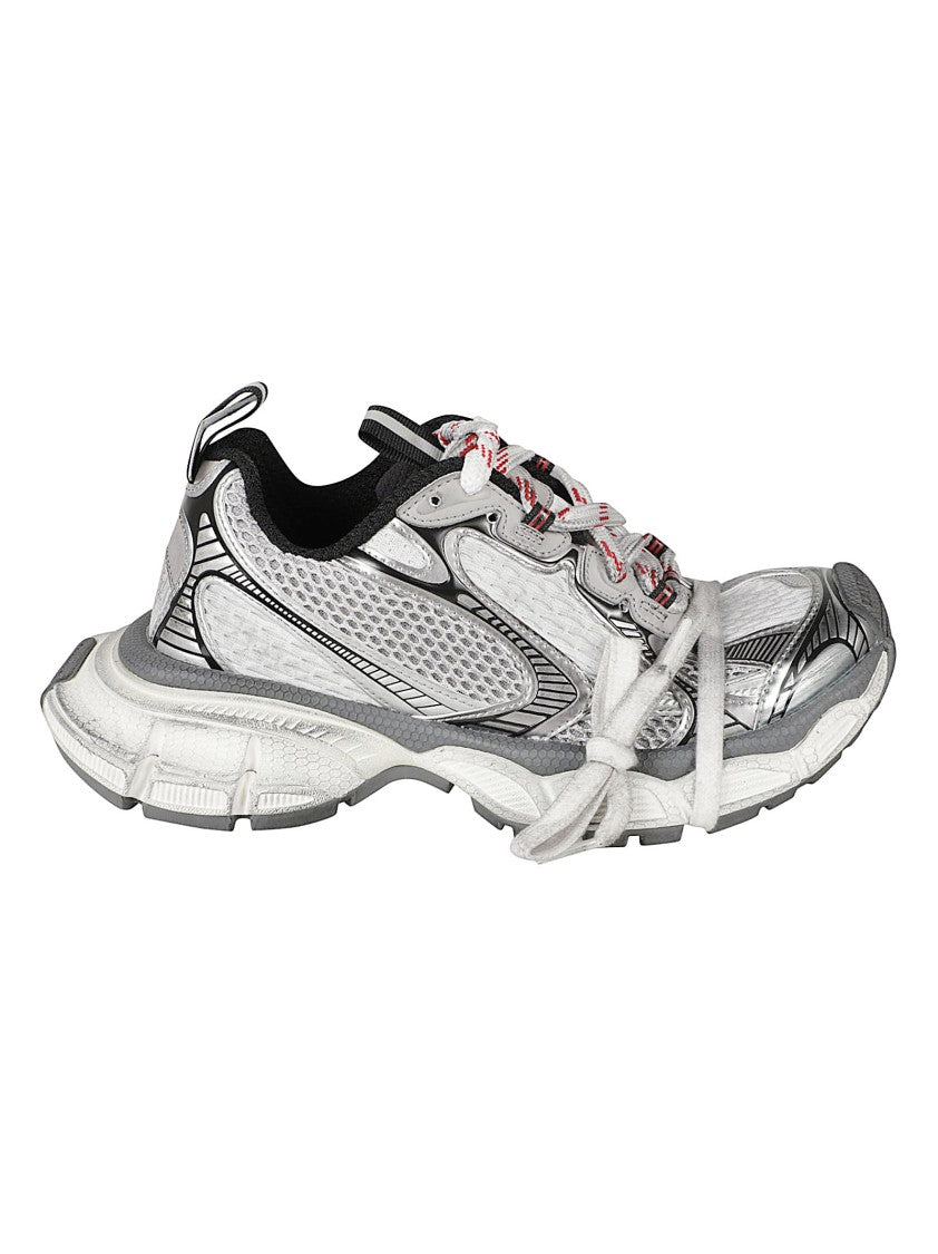 Balenciaga 3Xl Grey Distressed Mesh Sneakers