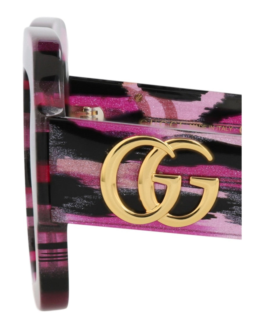 Gucci Square-Frame Recycled Acetate Sunglasses