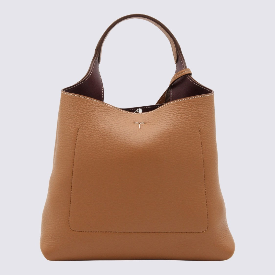 Tod's Beige Leather Tote Bag