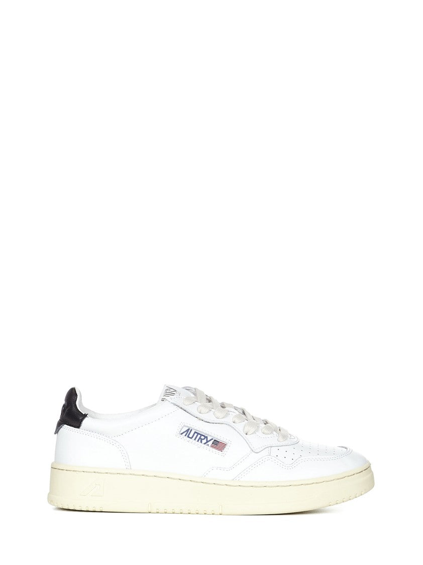 Autry White Leather Sneakers