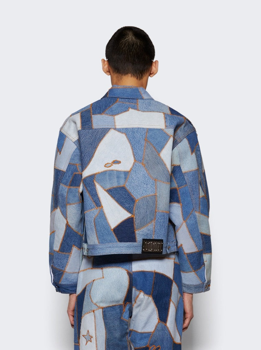 Earthling Vip Body Shop Denim Jacket Blue