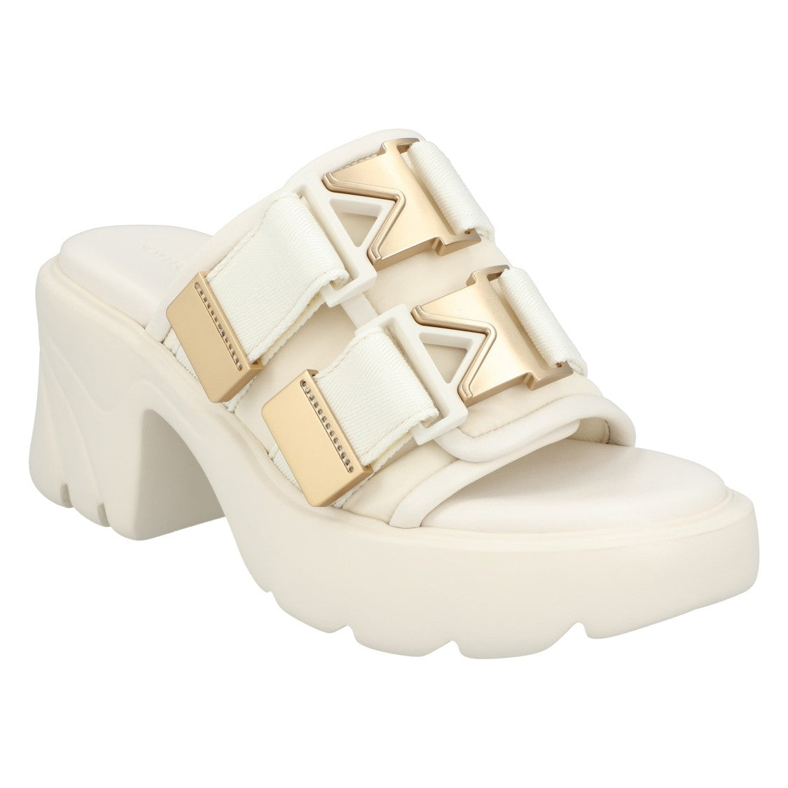 Bottega Veneta Flash Mule White
