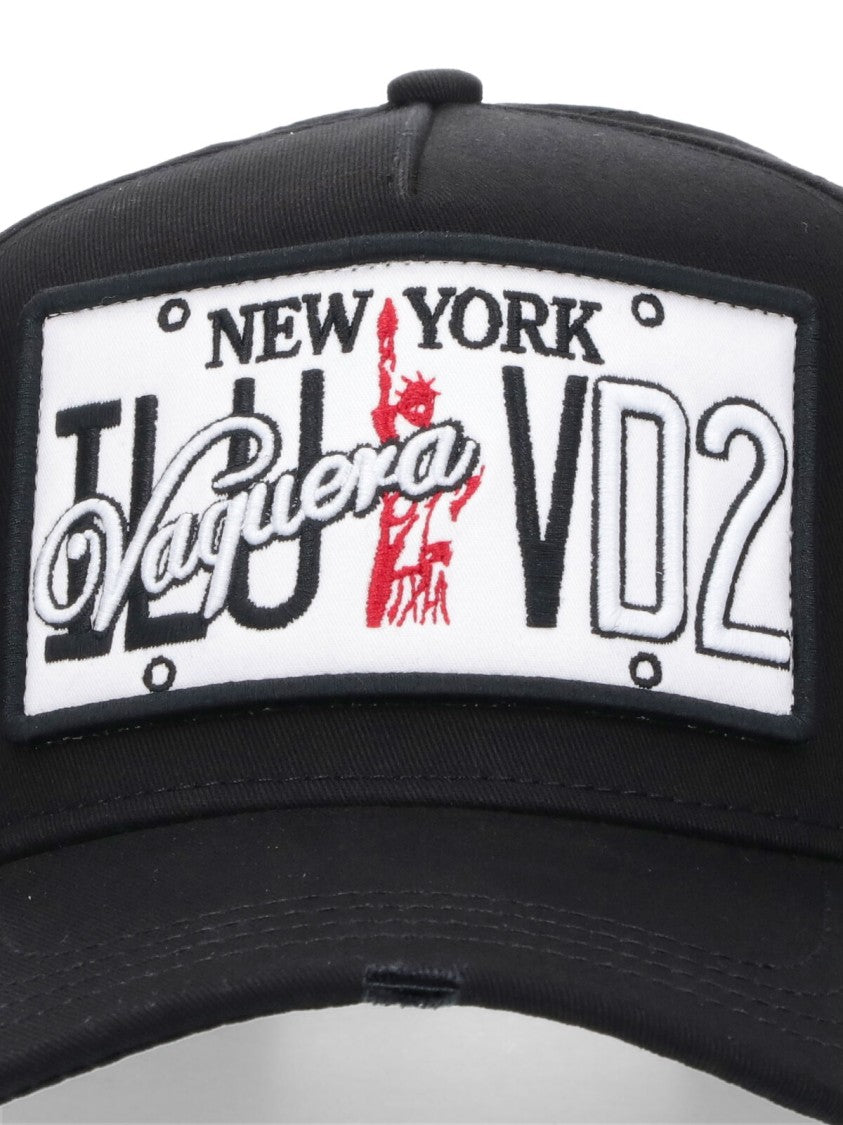 Dsquared2 Logo Baseball Cap – Black