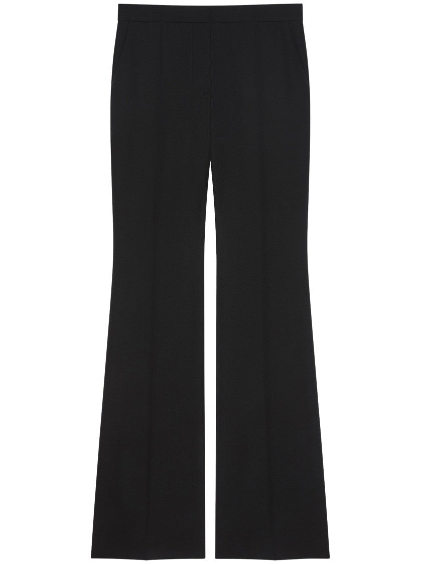 Givenchy Bootcut Tailoring Fitted Waist Wool Pants