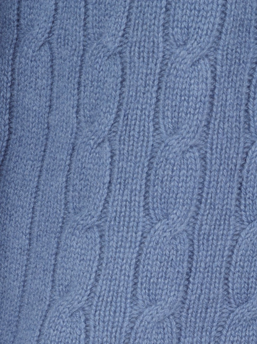 Drumohr Braided Cable Knit Sweater