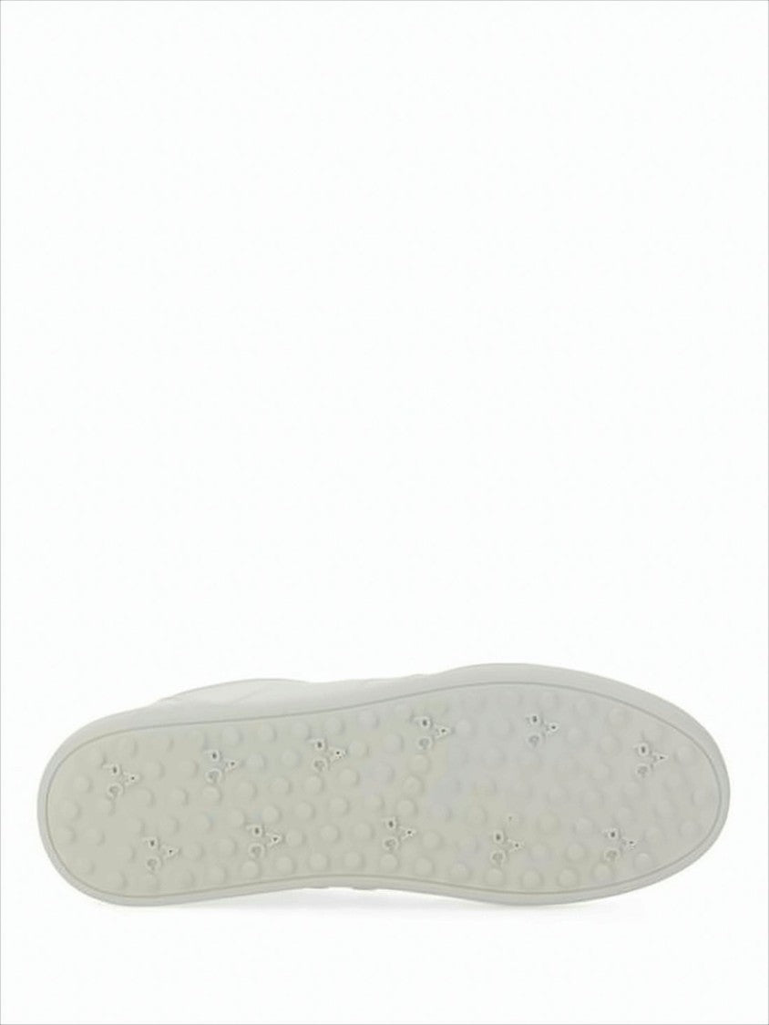 A.P.C. White Sneakers With Textured Rubber Sole