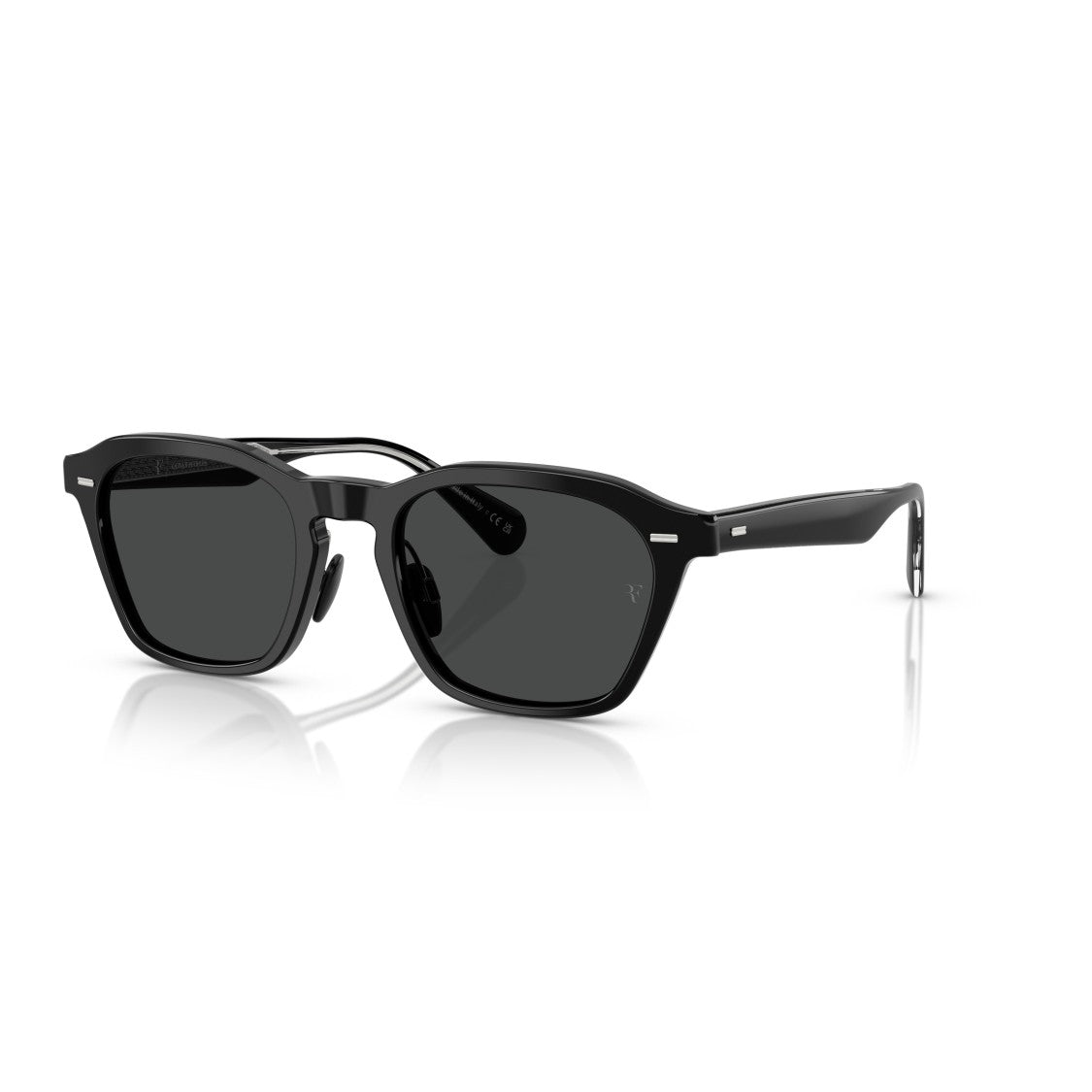 Oliver Peoples 0Ov5593s Rectangular Acetate Sunglasses With Glossy Finish