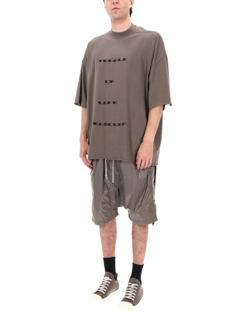Drkshdw By Rick Owens Drawstring Pods Dropped Shorts