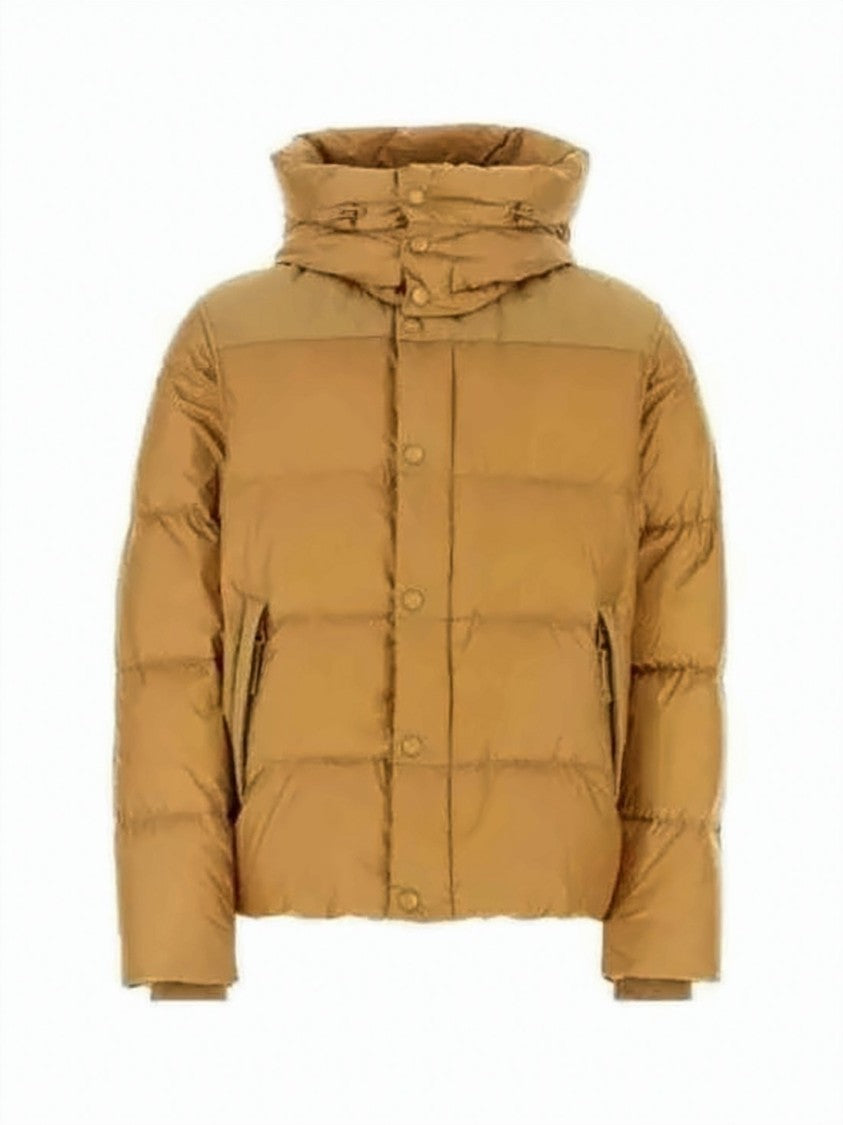Burberry Quilted Brown Down Jacket