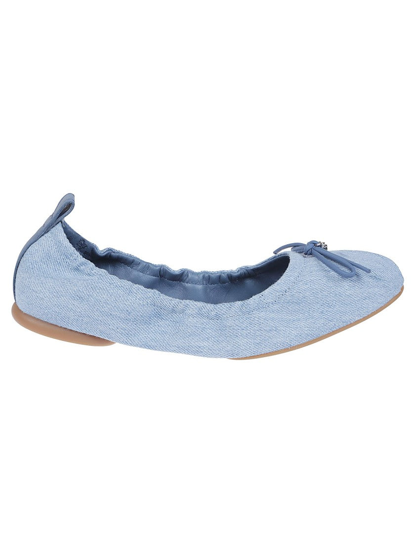 Hogan H684 Cotton Ballet Flats