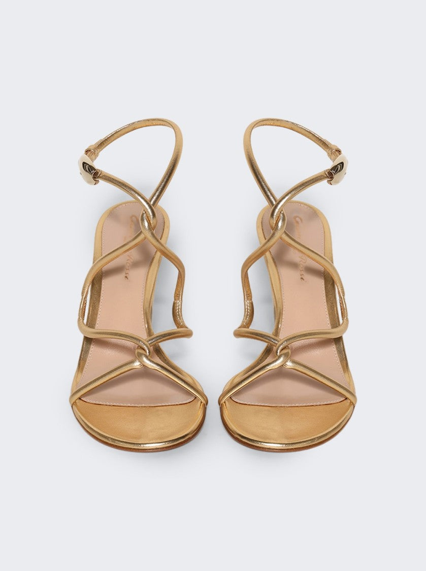 Gianvito Rossi Mamba High Heel Sandal Gold
