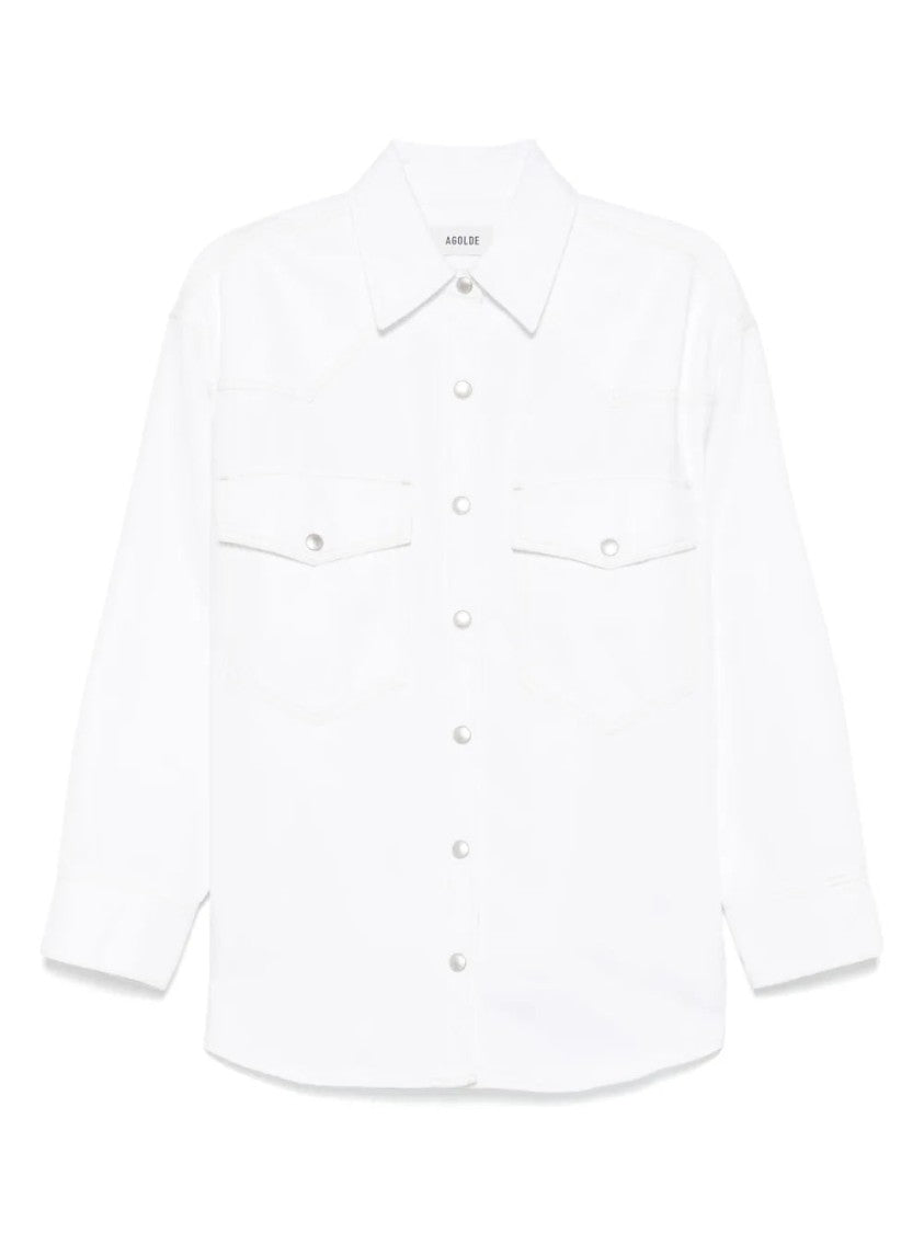 Agolde Press-Stud Shirt