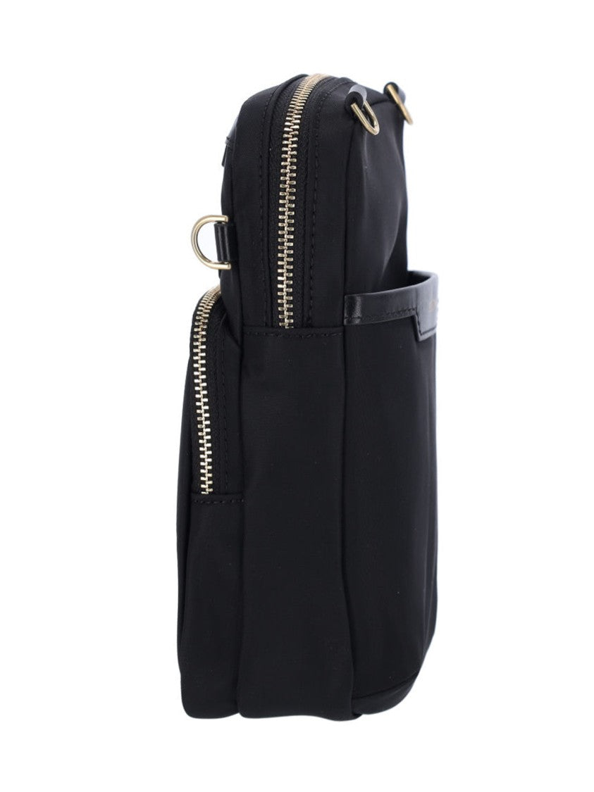Anya Hindmarch Black Logo Essentials Nylon Shoulder Bag