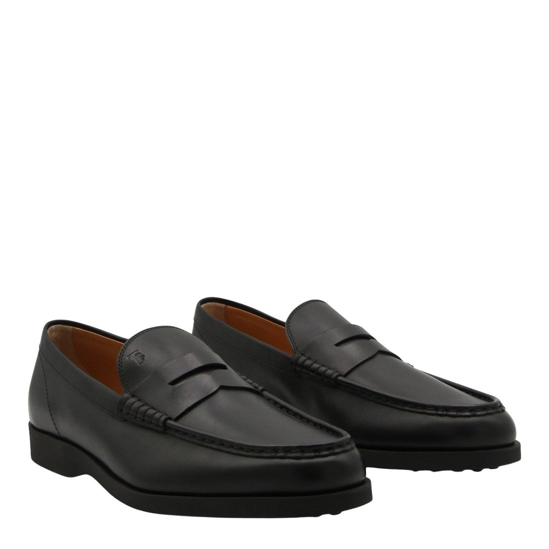 Tod's Penny Loafers With Smooth Leather Upper