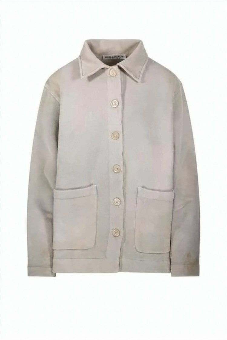 Our Legacy Soft-Fabric Casual Button-Up Jacket