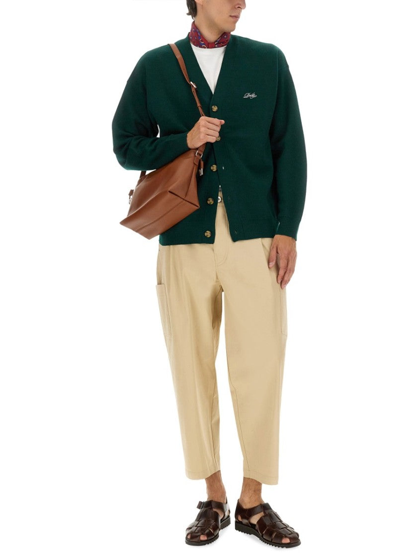 Drôle De Monsieur Classic V-Neck Cardigan