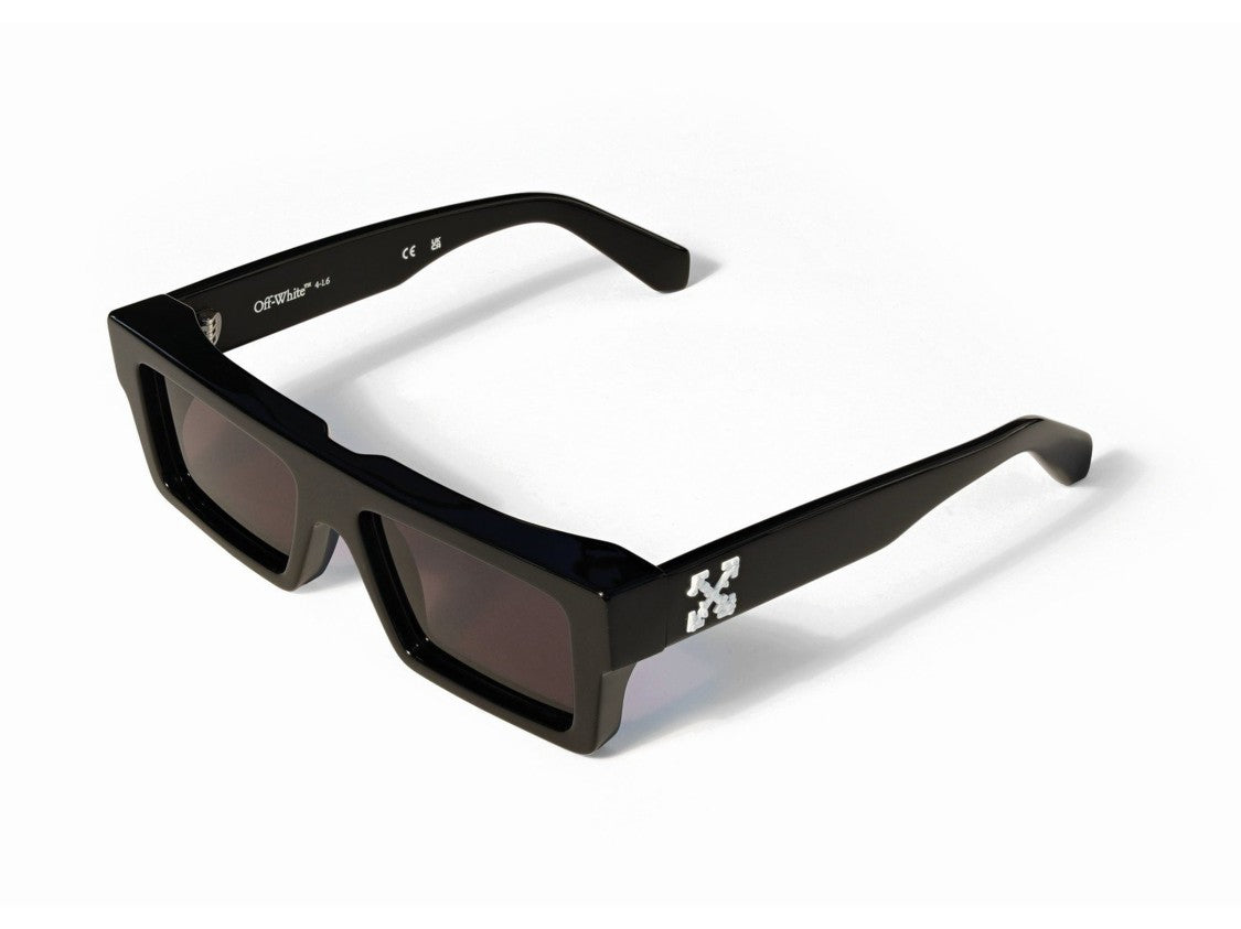 Off-White Black Ow1013 Logo Acetate Sunglasses