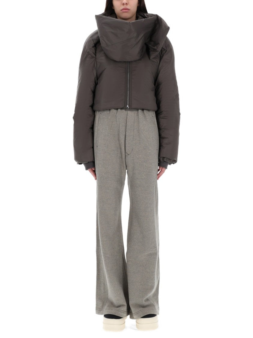 Drkshdw By Rick Owens Convertible Jkt Cropped Padded Jacket